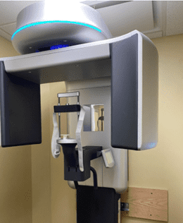 A Dental Cone Beam Computed Technology (CBCT) machine